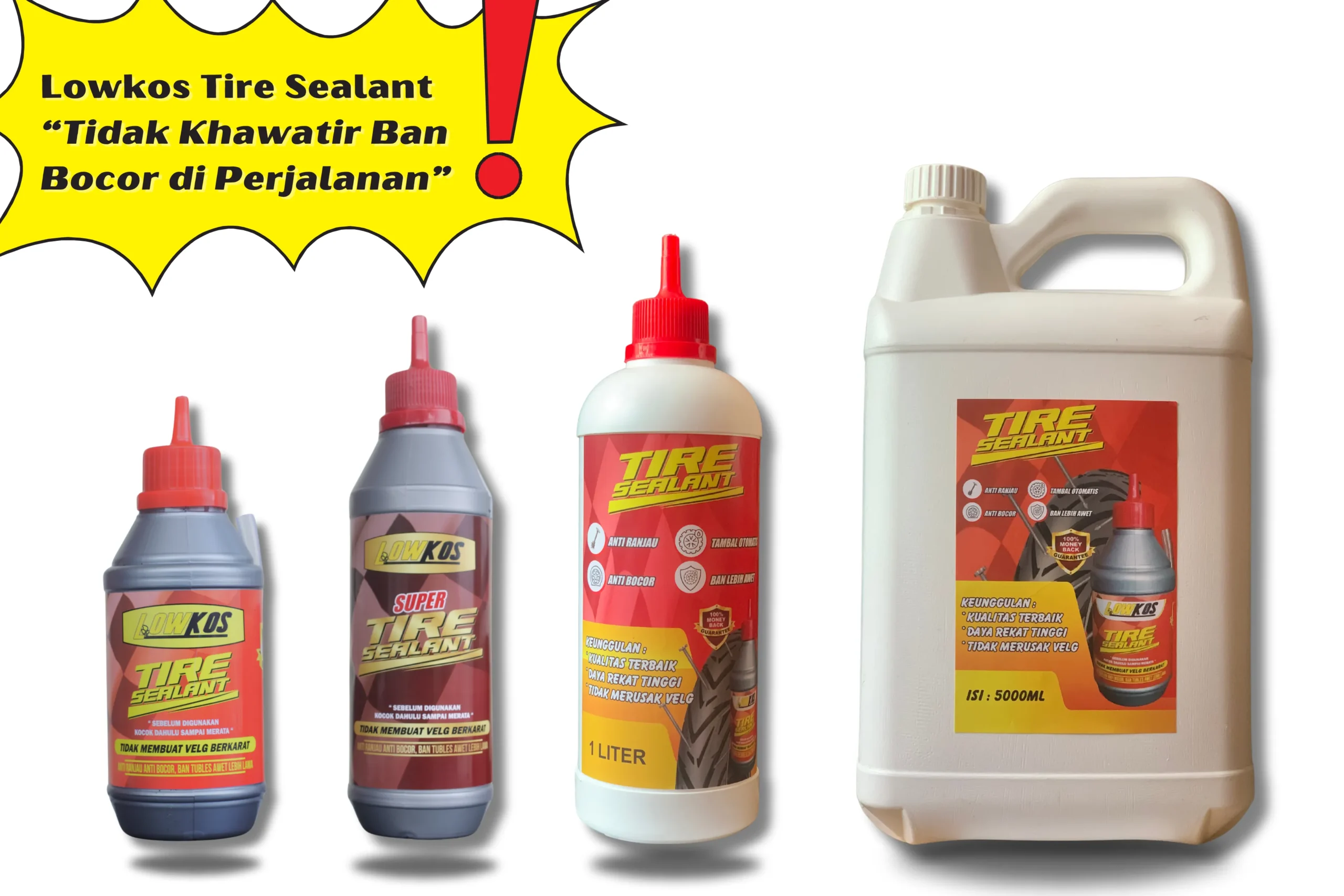 Lowkos Tire Sealant banner